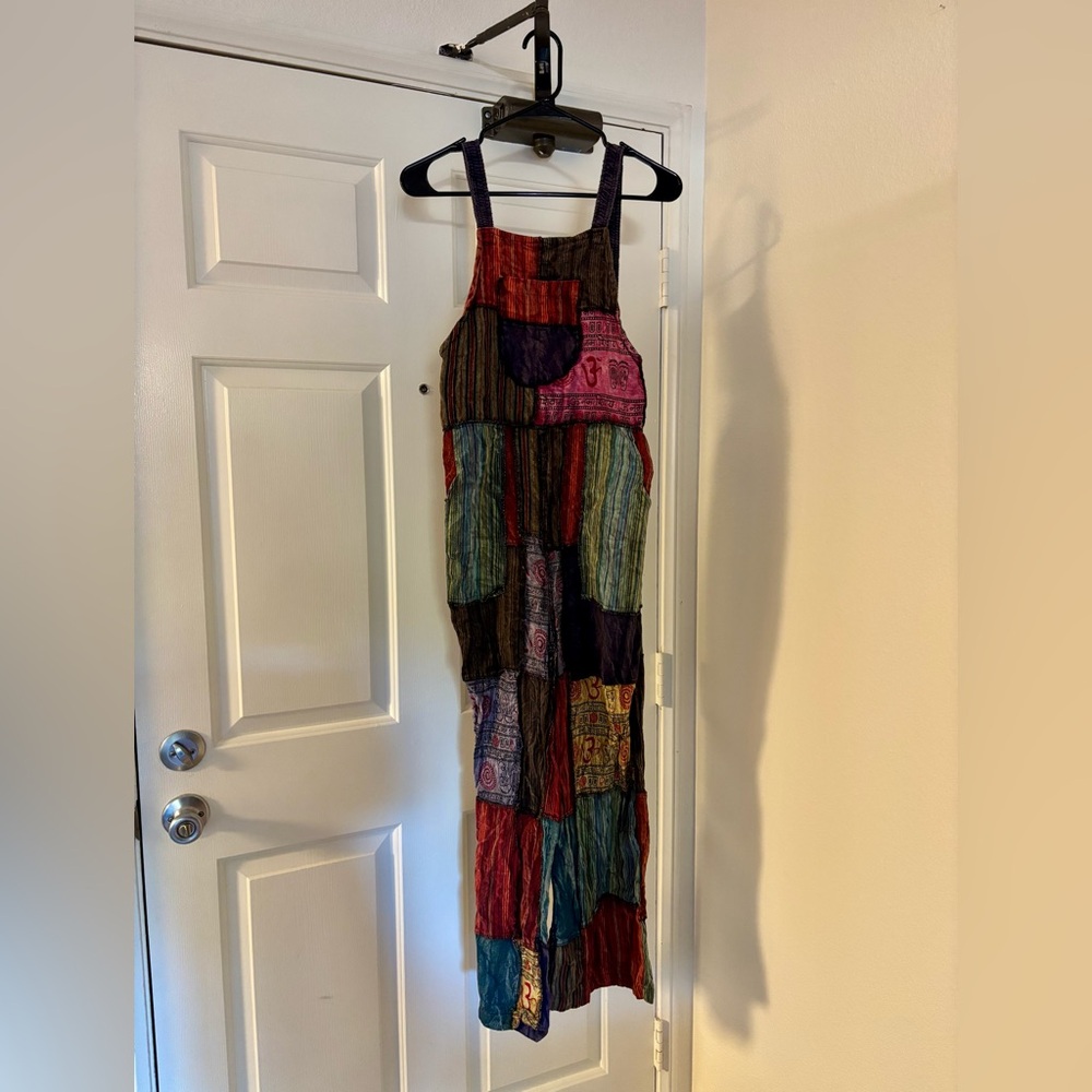 Patchwork Jumpsuit - Picture 2 of 3